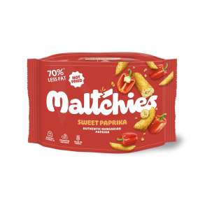 MALTCHIES maltbaseret snack med s�d paprika, 45 g