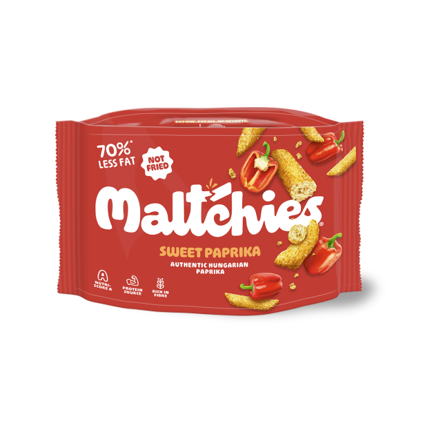 MALTCHIES maltbaseret snack med s�d paprika, 45 g