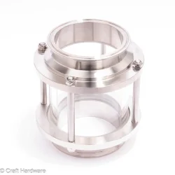 4" sigt-glas Tri-clamp