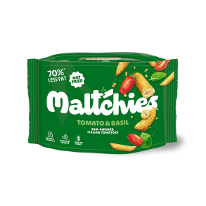 MALTCHIES maltbaseret snack med tomat og basilikum, 45 g