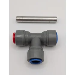 Duotight 9.5mm (3/8") Thermowell T-koppling (passar 3.5 - 4.5mm ytterdiameter sond/probe)
