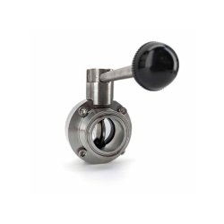 2" Vridspjllventil Tri-Clamp Rostfritt stl