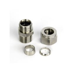 Klemmering 12,7 mm - 1/2" BSP han rustfrit stl til Chiller