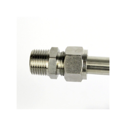 Klemmering 12,7 mm - 1/2" BSP han rustfrit stl til Chiller