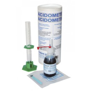 Syretest kit VINOFERM komplet (or Acidometer, syretestkit, Vinoferm)