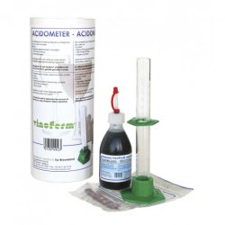 Syretest kit VINOFERM komplet (or Acidometer, syretestkit, Vinoferm)