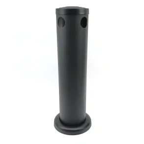 Black Phantom dubbel Tap torn Rostfritt stl