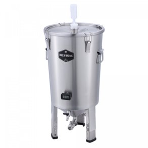Brew Monk rustfri stl Konisk Grtank 30l med digital termometer