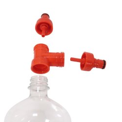 Kolsyrningslock T-stycke