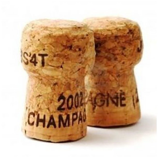 Champagne Micro agglomerated kork 30,5 x 48 12stk