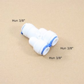 Co2 / l T-stycke 3/8 (9,5 mm)