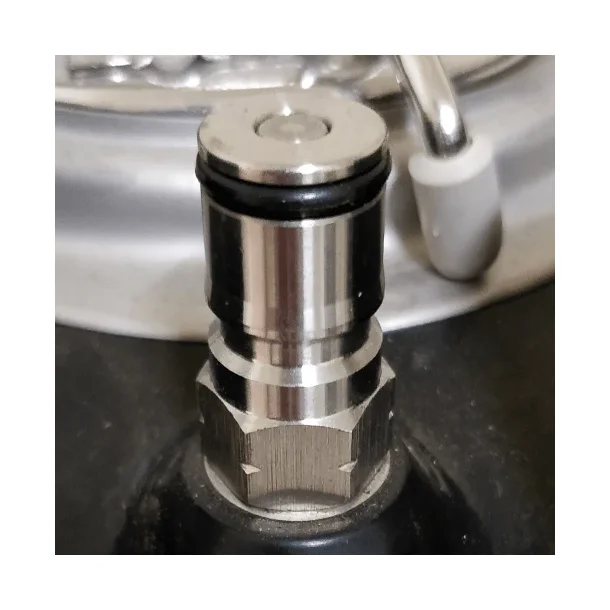 Ball lock ventil til cornelius Co2 ind