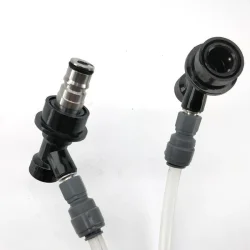 Dobbelt ende ball lock post til keg (vske til vske) jumper