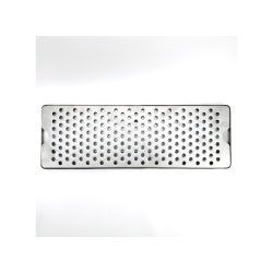 Rostfri droppbricka 50 x 17 cm