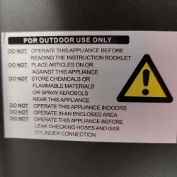 HIZO G14 (ORANGE BURST) Gas Pizza Oven