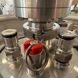 Kegmenter tryk kit med Hop bong