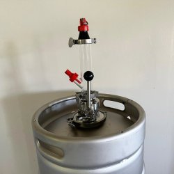 Kegmenter tryk kit med Hop bong