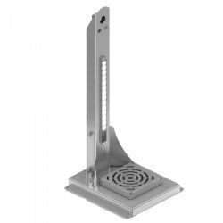 iTap rustfri st�l stand med LED