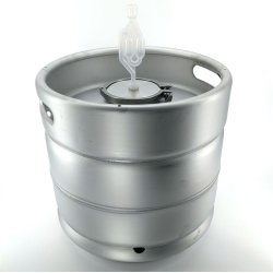 29l Kegmenter 304 rustfri stl Unitank trykbar grtank
