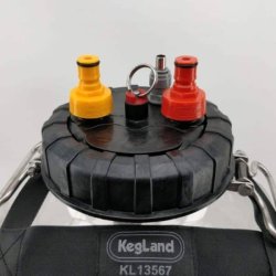 Kegland Karbonerings / rengrings ventil Gul