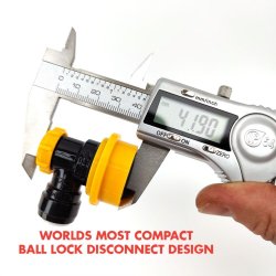 Duotight 8mm ball lock l ud