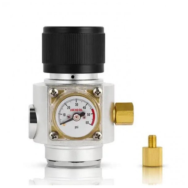Mini co2 regulator 4 bar til 16g patroner