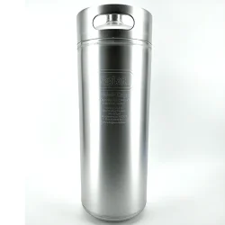Mini keg 10l rustfri st�l (175 mm x 488 mm)