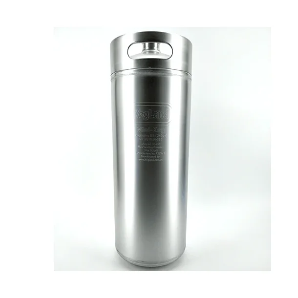 Mini keg 10l rustfri st�l (175 mm x 488 mm)