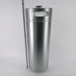 Mini keg 10l rustfri st�l (175 mm x 488 mm)