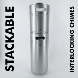 Mini keg 10l rustfri st�l (175 mm x 488 mm)