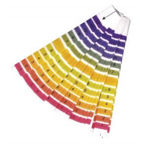 pH strips 1 - 12 pH