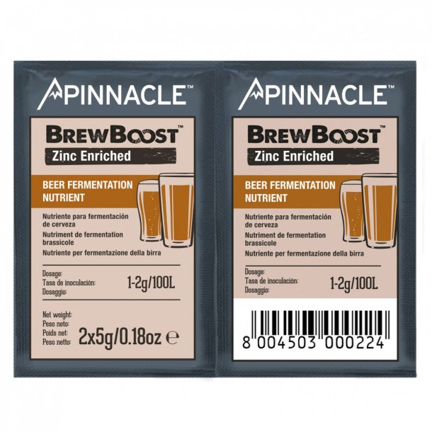 Pinnacle l gr nringsstof - BrewBoost Zinkberiget 2x5 g