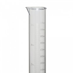 M�tcylinder i plast  med gradering - 210 ml