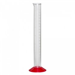 M�tcylinder i plast  med gradering - 210 ml