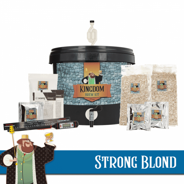 Kingdom Strong Blond 5l all-grain  bryggest for begynder