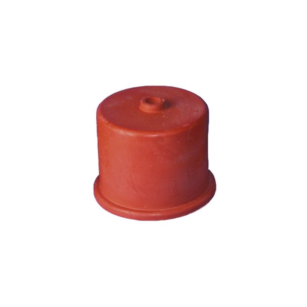 Gummi htte nr.4 40mm, med 9 mm hul