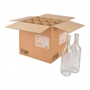 Vinflaske Bordeaux 0,75l klar 12 stk